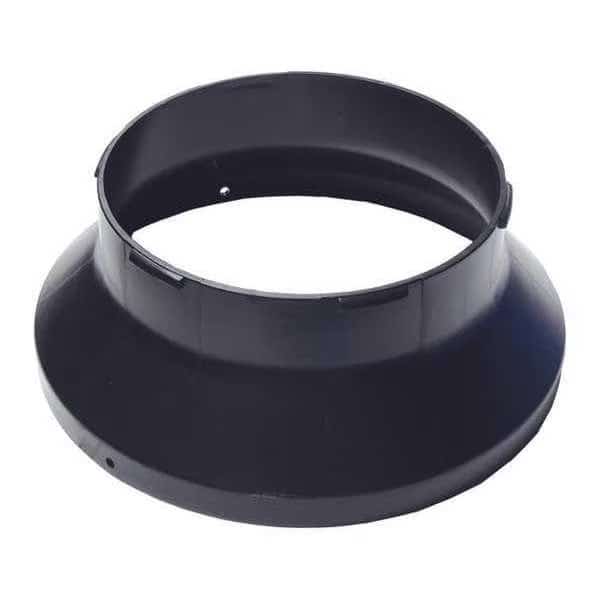Duct Ring, 12 in., ABS Black