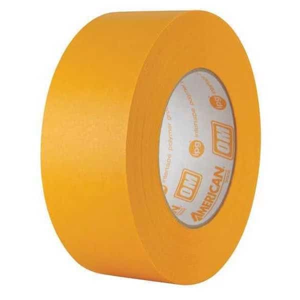 Orng Mask 12Mmx54.8M Om, Pk72, 0.47" W x 54.8" L, Orange, Natural Rubber/Resin Adhesive, 72 PK
