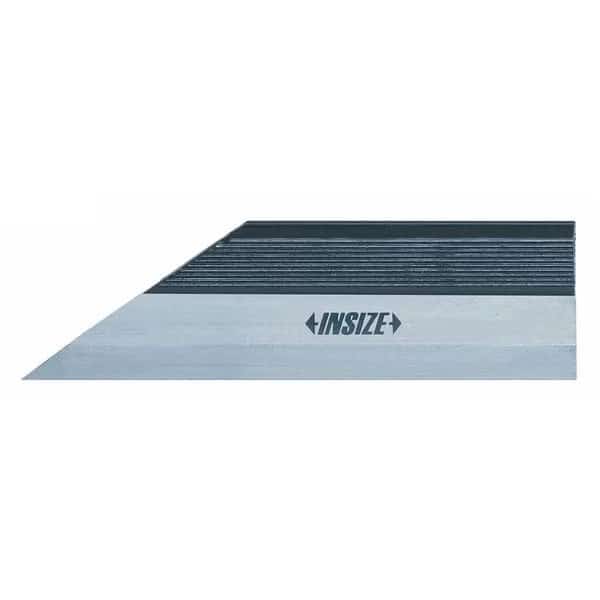 Straight Edge, SS, 2" L, Satin Chrome