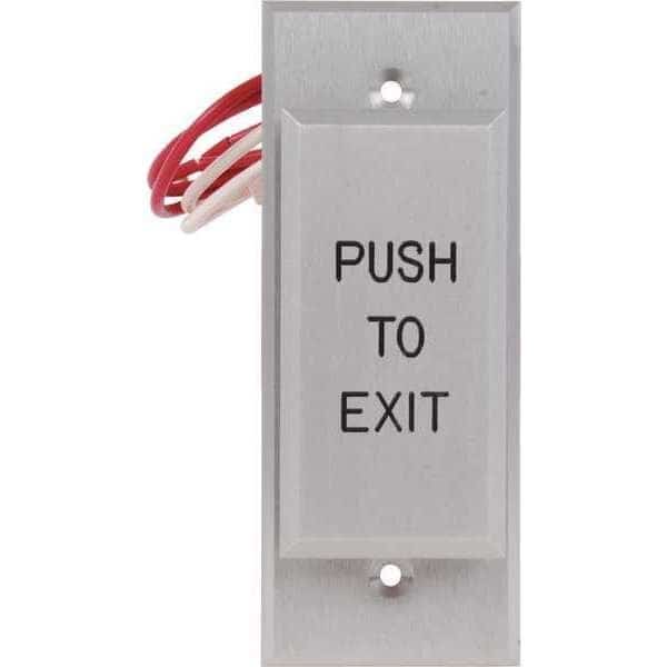 Emergency Push Button, 24VDC, 1-3/4" W