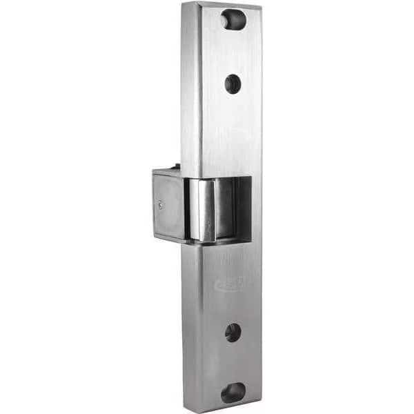 Electric Door Strike, Stainless Steel, Brushed, For Use With: Rim Exit Device