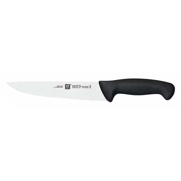 Knife, Chefs Butcher, 8" L, Black Handle