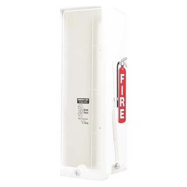 Fire Extinguisher Cabinet,PS,Wht, Mfr#: 105-10 WWC-H, CATO