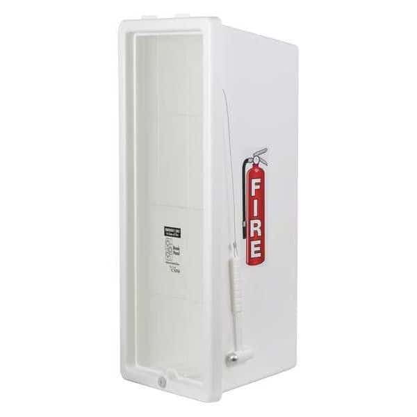 Fire Extinguisher Cabinet, Surface Mount, 28 1/2 in Height, 20 lb