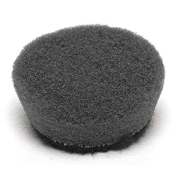 Polishing Pad, 1" Size, Foam, Black
