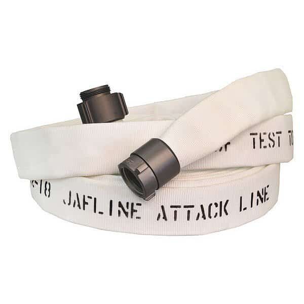 Attack Line Fire Hose,1-1/2" ID x 50 ft, Mfr#: G51H15LNW50NB, JAFLINE