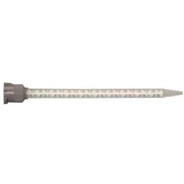 Mixing Nozzle, Gray, 1:1, 2:1 Mixing Ratio, 10 PK