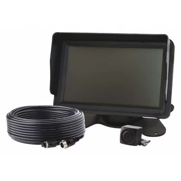 Back Up Camera System,5", Mfr#: EC5000B-K, GEMINEYE