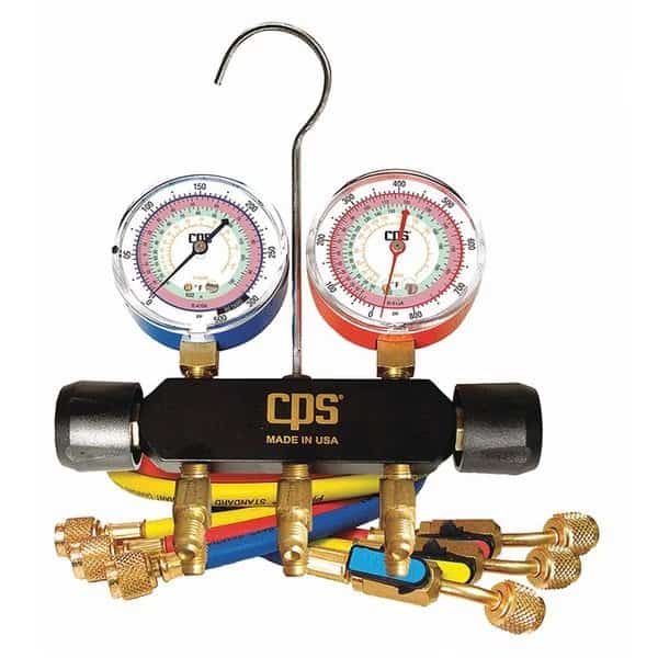 Mechanical Manifold Gauge Set,2 Valves, Mfr#: MBHP5E, BLACKMAX