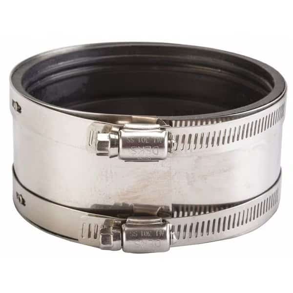 Flexible Coupling, 2-45/64" L, 2" Pipe Sz