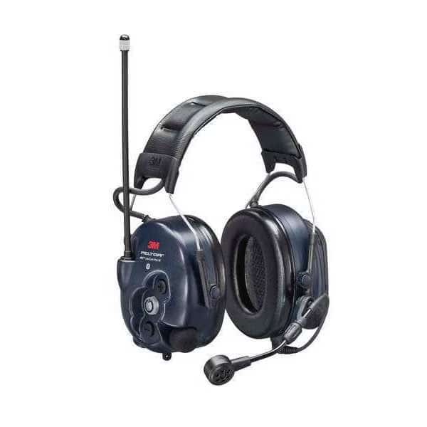 Over-the-Head Communication Headset, 28 dB, Peltor WS LiteCom PRO III