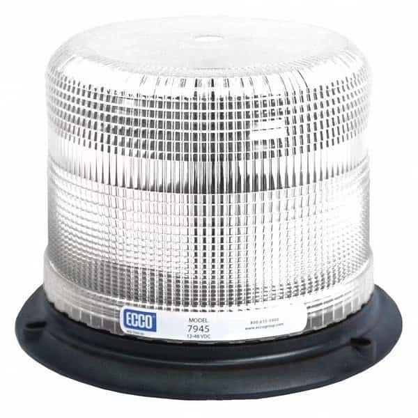 Beacon Light, Clear, 5" H
