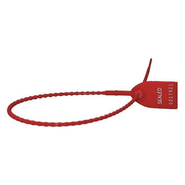Tug-Tight Seal, 9", Red, 40 Lb, PK1000