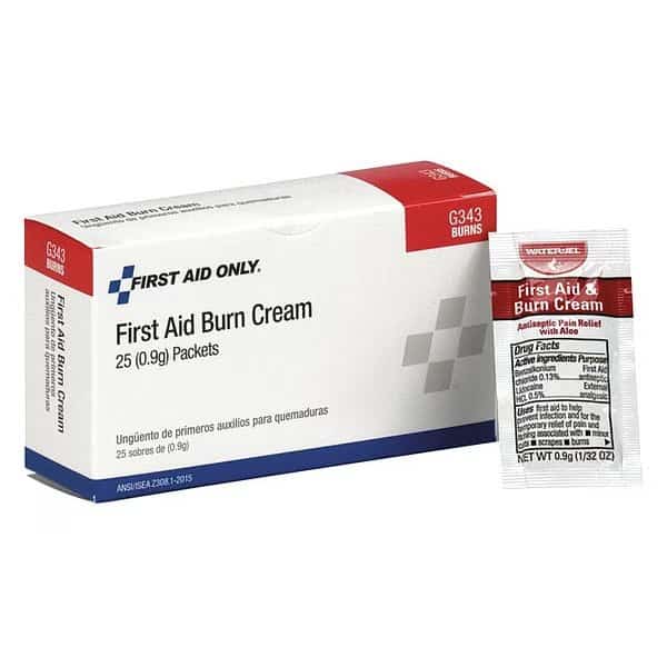 Burn Cream, 0.9g, 25/Box