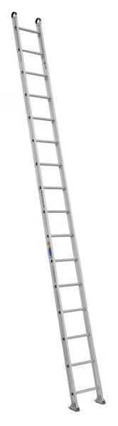 Straight Ladder,H 16 ft.,Aluminum, Mfr#: 516-1, WERNER