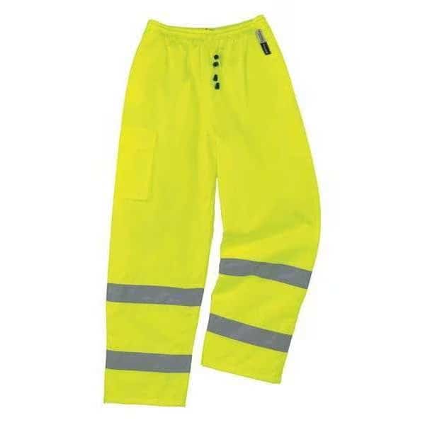 Small Class E Thermal Pants, Lime, GLOWEAR BY ERGODYNE, Mfr# 8925