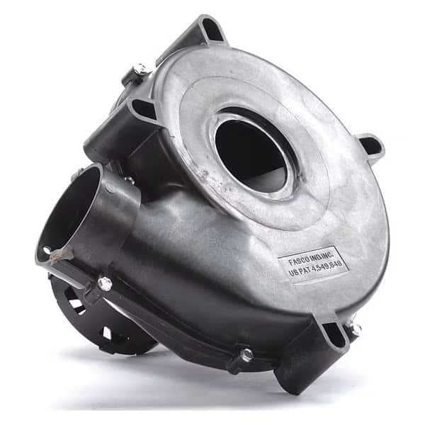 Induced Draft Furnace Blower, 115, Plastic, 9 1/8 in W, 7 3/4 in H