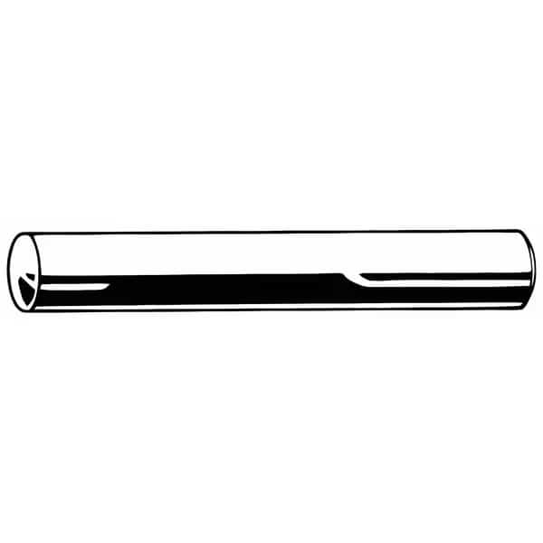 Dowel Pin, 18-8 SS, Plain, 3/4in.dia., PK5
