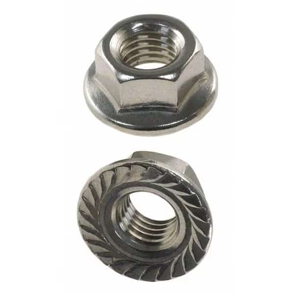 Lock Nut, 1/2"-13, 18-8 Stainless Steel, Not Graded, Plain, 3/4 in Hex Wd, 29/64 in Hex Ht, 25 PK