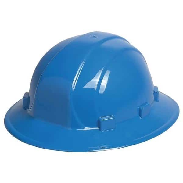 Hard Hat,Type 1, Class E,Ratchet,Blue, Mfr#: 19916, ERB SAFETY