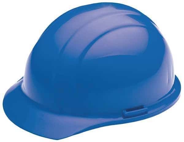 Hard Hat,Type 1, Class E,Ratchet,Blue, Mfr#: 19366, ERB SAFETY