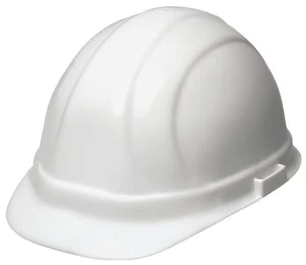 Hard Hat,Type 1, Class E,Ratchet,White, Mfr#: 19951-WHITE, ERB SAFETY
