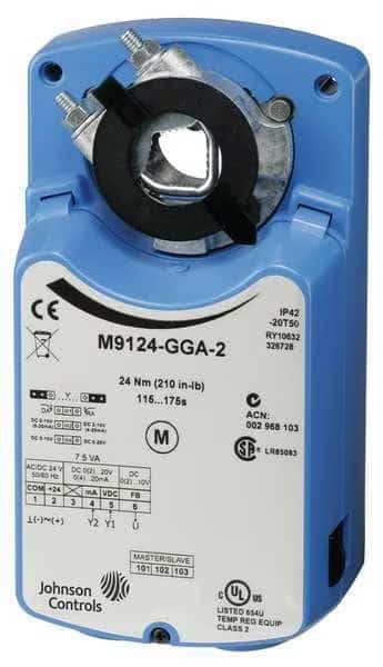 Electric Actuator, 210 in.-lb., 24VAC/DC