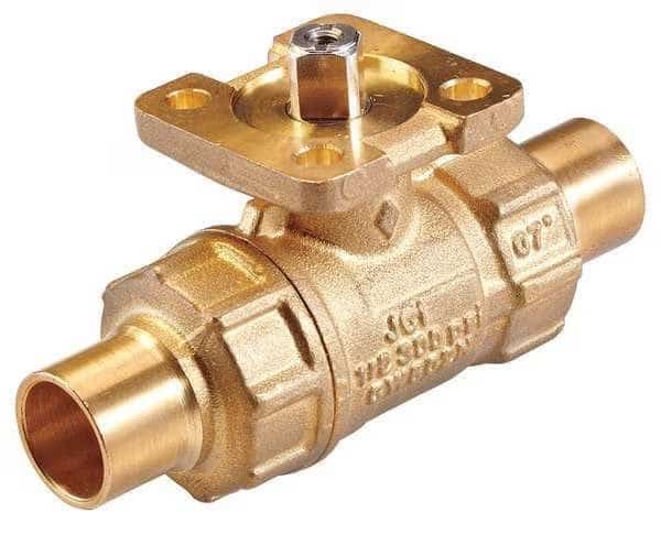 Ball Valve, 2 Way, SS Trim, Sweat 1