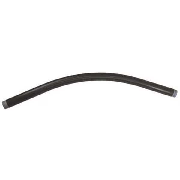 Radius Elbow 2 in Trade Size, PVC Coated, Black