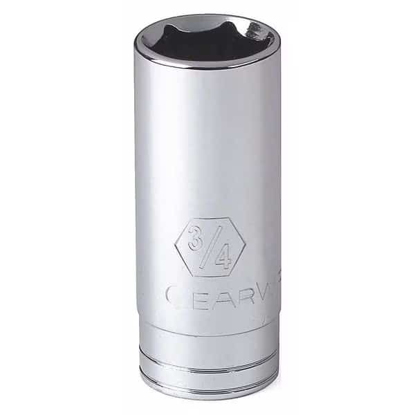 1/2" Drive, 15/16" SAE, Socket, 6 Points, drive 6pt Deep, SAE, 1/2in, 15/16in