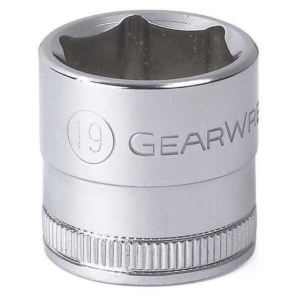 3/8" Drive 6 Point Standard Metric Socket 19mm