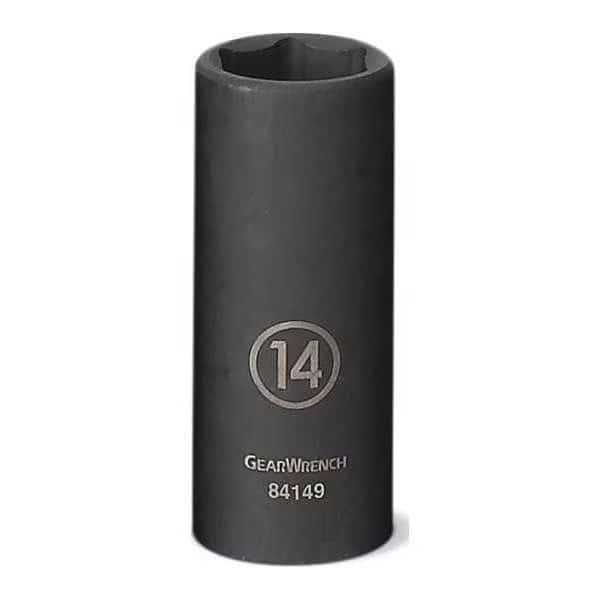 1/4" Drive 6 Point Deep Impact Metric Socket 9mm