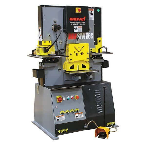 Ironworker,230V AC,21 A,5 Stations, Mfr#: MSIW66S, MARVEL