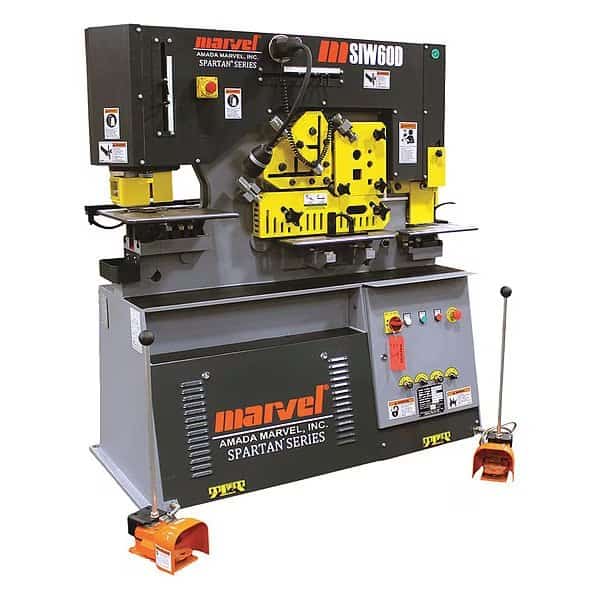 Hydraulic Ironworker, 50 tons Max. Force, MARVEL, Mfr# MSIW60D
