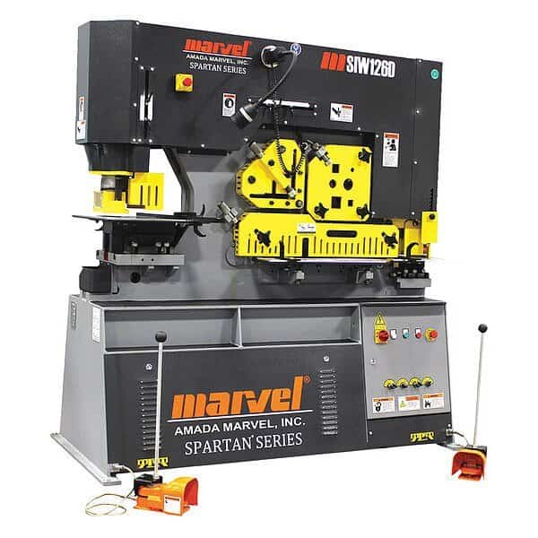 Hydraulic Ironworker, 95 tons Max. Force