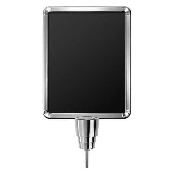Sign Frame, Polished Chrome, 8-1/2" L, 11"H