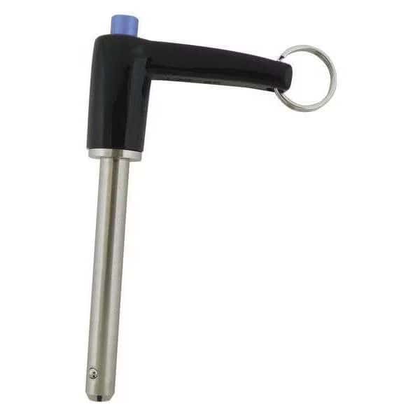Ball Lock Pin, L-Handle, 3/16" Pin Dia.