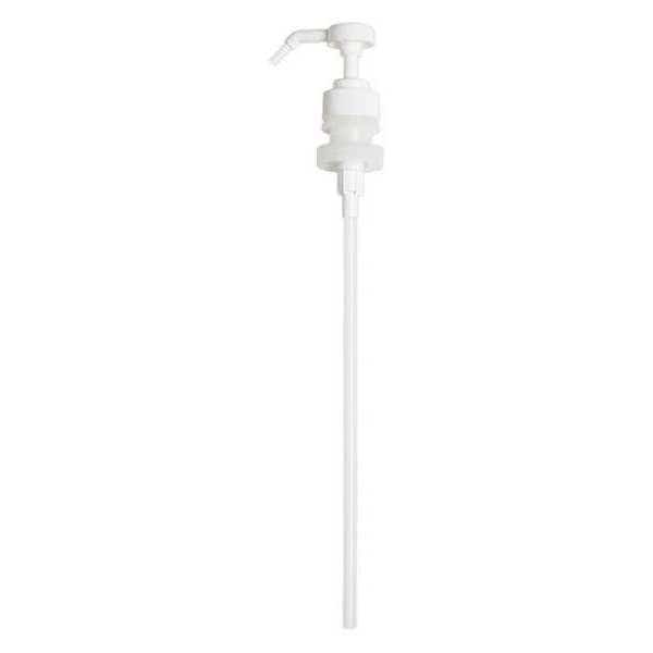 Hand Pump, White, Plastic, 14" H x 2" W