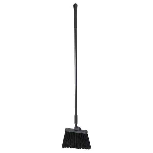 Angle Broom Unflagged, 56", Blk, PK12