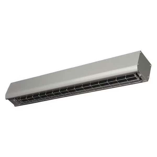 Electric Infrared Heater, 1 Phase, Aluminum, 10,748 BtuH, 480V AC 3150 W
