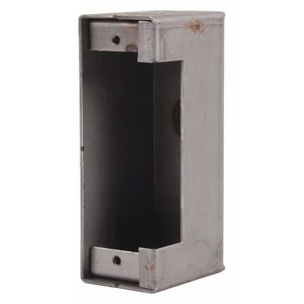 Weldable Gate Box, Silver, 2-3/8" W