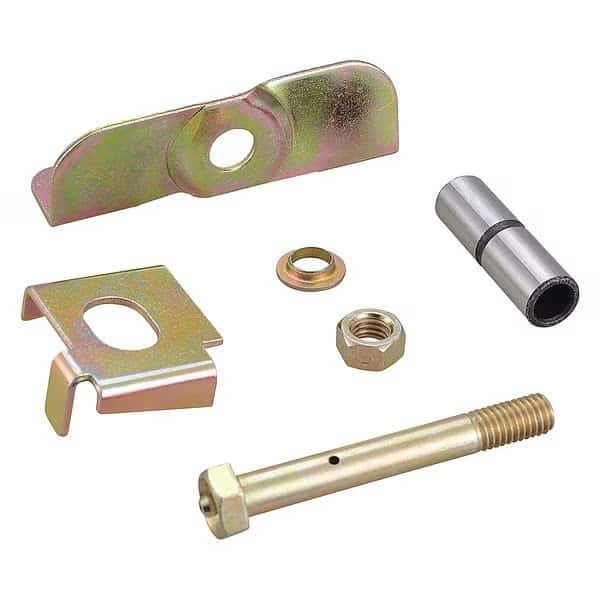 Caster Brake Kit, Yl Zinc Plated, Steel