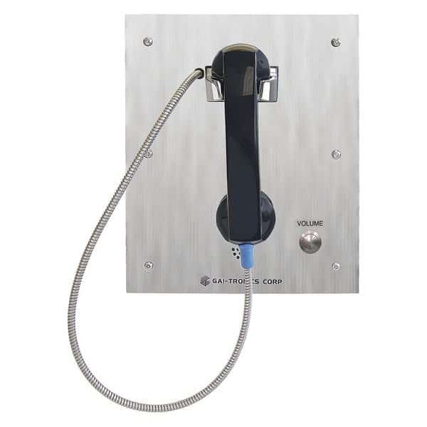 Telephone,VoIP/Ethernet,Gy,Flush Mount, Mfr#: 277-710, GAI-TRONICS