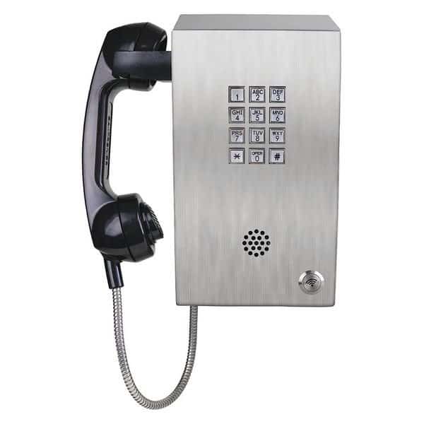 Telephone, VoIP/Ethernet, Gy, Surface Mount, GAI-TRONICS, Mfr# 210-710BH