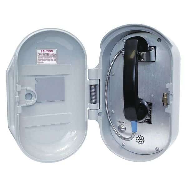 Telephone,VoIP/Ethernet,Gy,Surface Mount, Mfr#: 227-710, GAI-TRONICS