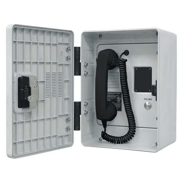 Telephone,VoIP/Ethernet,Gy,Surface Mount, Mfr#: 257-710, GAI-TRONICS