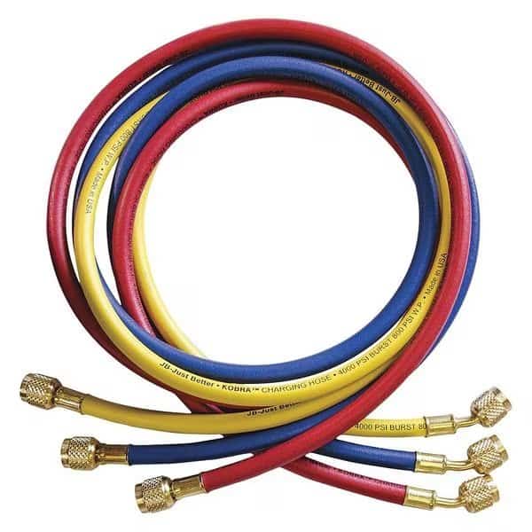 Manifold Hose Set, 60" L, 3 Hoses