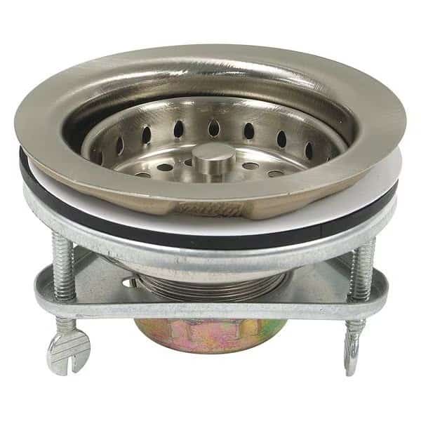 Strainer, Satin Brushed Nickel, 4-1/2" L