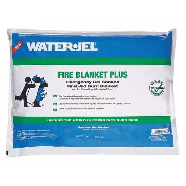 Fire Blanket,60" W x 72" L,Tan, Mfr#: G7260P-4.69.000, WATERJEL