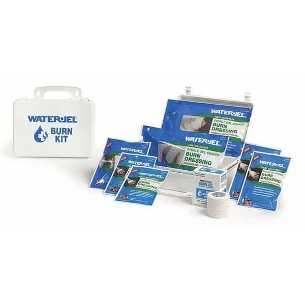 Burn Care Kit, Plastic Case, 9 Components